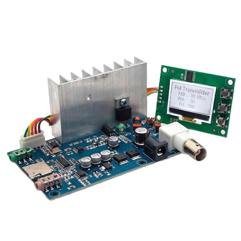 12v 5w Pll Fm-stereo-audiosender, 76–108 Mhz Digitalradioempfänger, Amateurfunkverstärker
