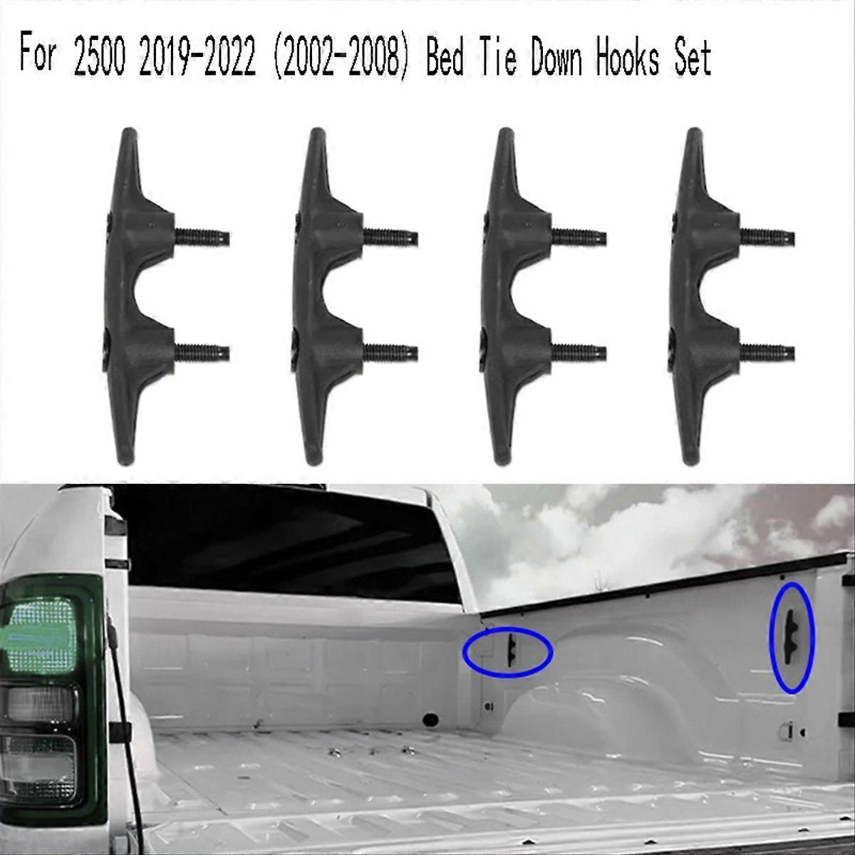 Ram 2500 2019–2022 (2002–2008) Gepäckraum-befestigungshaken-set