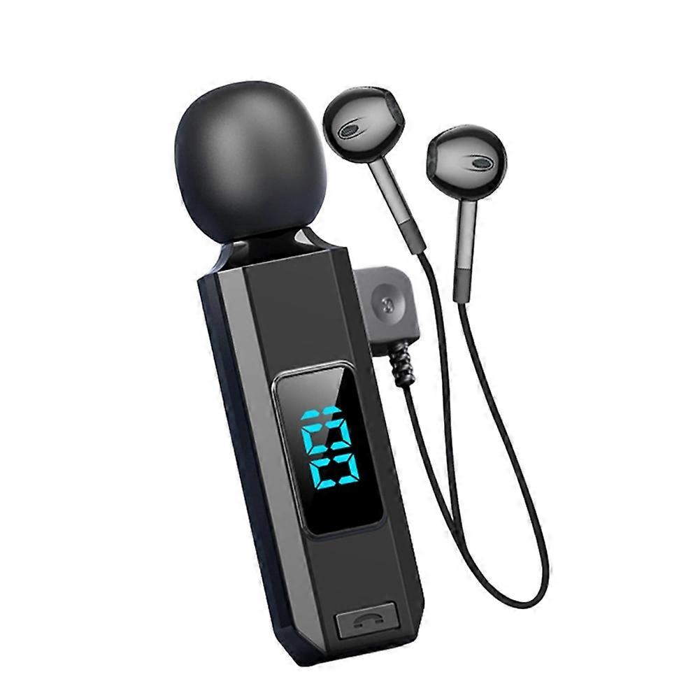 Hifi-stereo-bluetooth-5.5-kopfhörer Mit Integriertem Mikrofon Und Nackenclip Für Anrufe Und Geräuschunterdrückung.
