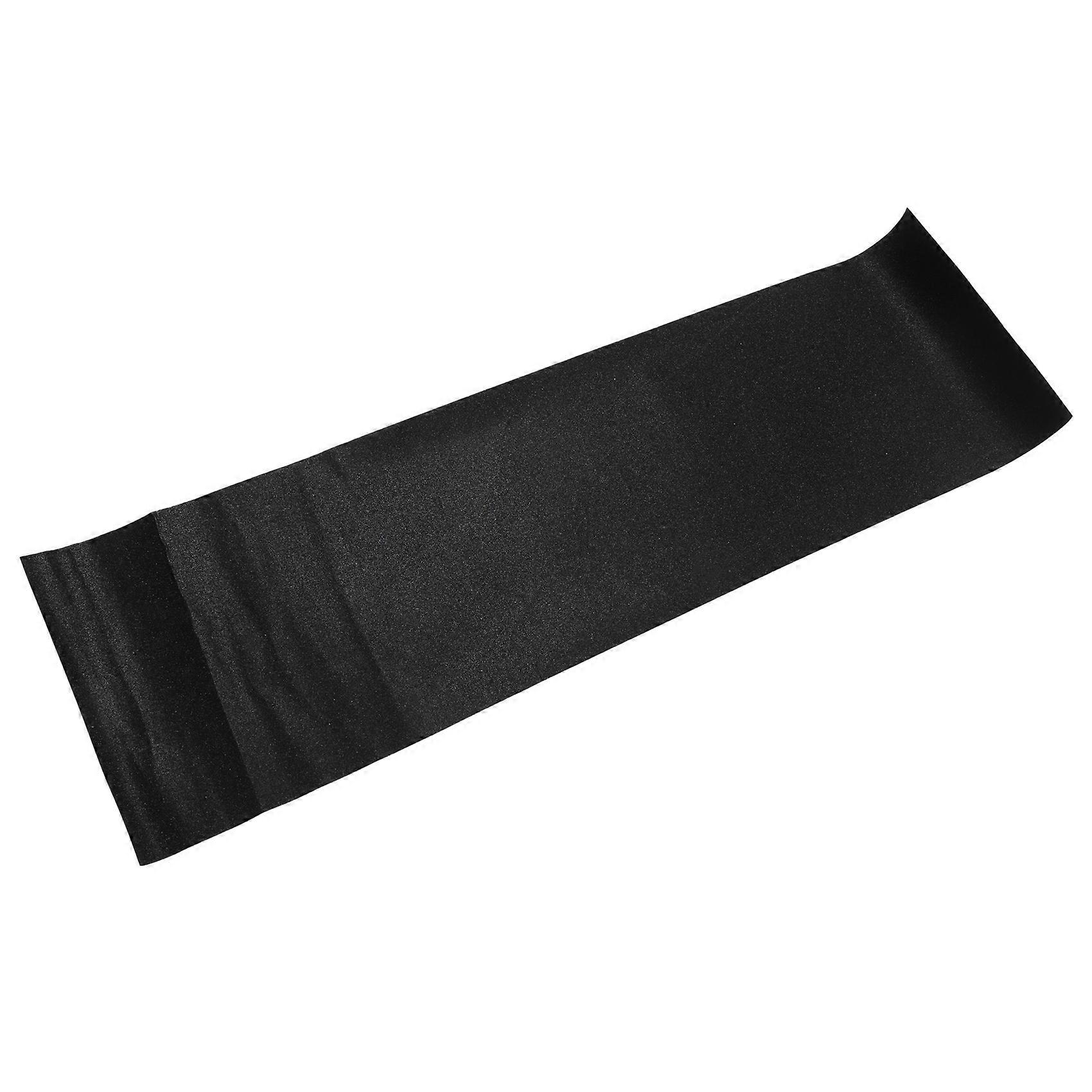 Wasserfester Schleifpapieraufkleber Für Skateboard- Und Scooter-decks, 84 X 23 Cm, Schwarz