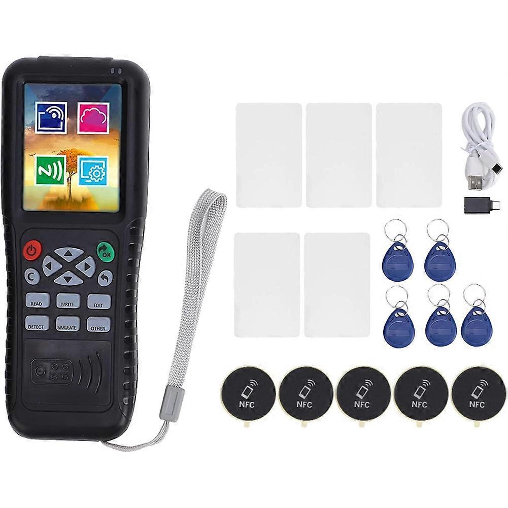 Nfc-kartenkopierer X100, Tragbares Gerät Zur Intelligenten Frequenzentschlüsselung Für Die Sicherheit Von Zutrittskontrollsystemen, Usb-typ-c-schnittstelle