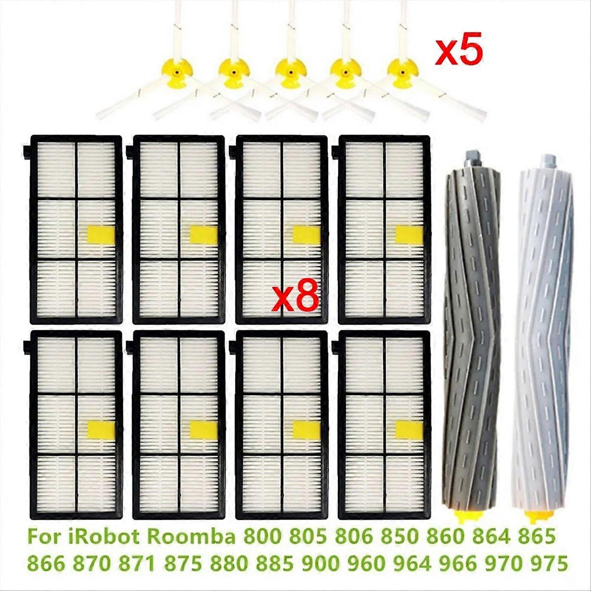 Hauptbürsten Für Hepa-filter, Kompatibel Mit Den Modellen 800, 805, 806, 850, 860, 864, 865, 866, 870, 871, 875, 880, 885, 960 Und 964.