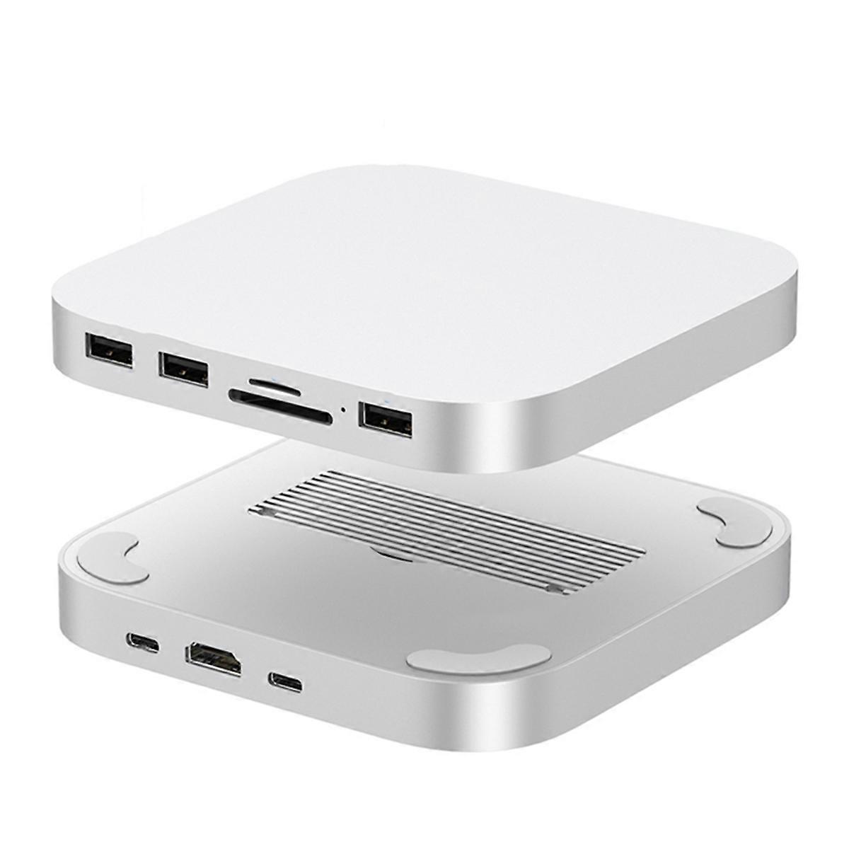 Mini-usb-c-hub Mit M.2-ssd-gehäuse Für Mini/pro-dockingstationen, Typ-c Usb 3.2 Sd/tf 4.0 Ständer Mc25h