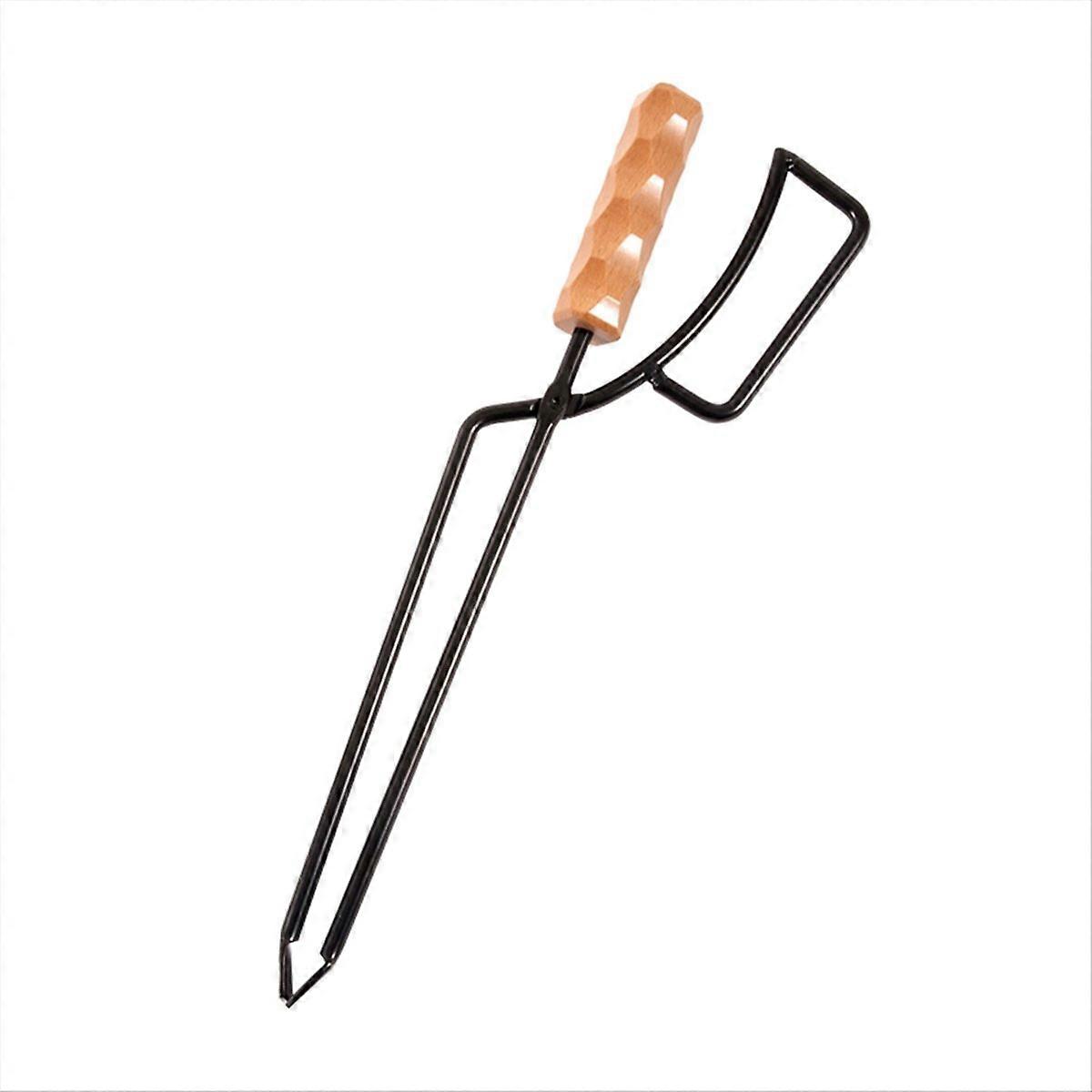 Holzkohlezange, Grillzange, Holzkohlepicker