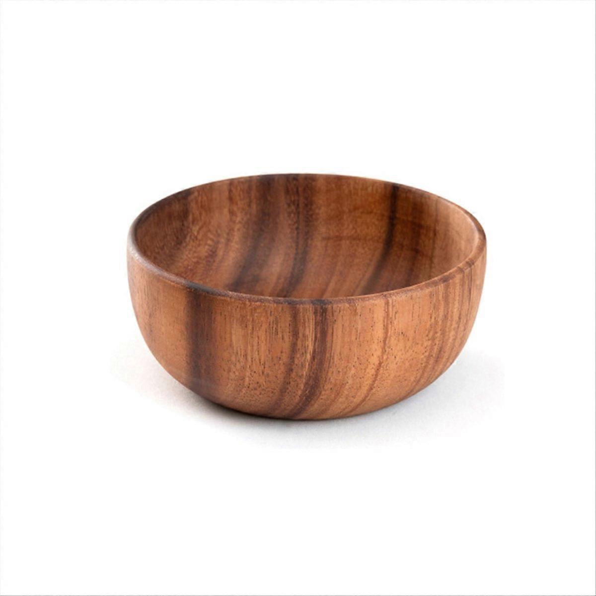 Salatschüssel Aus Holz, Runde Dessertständer, Serviertabletts, Suppenschüssel D