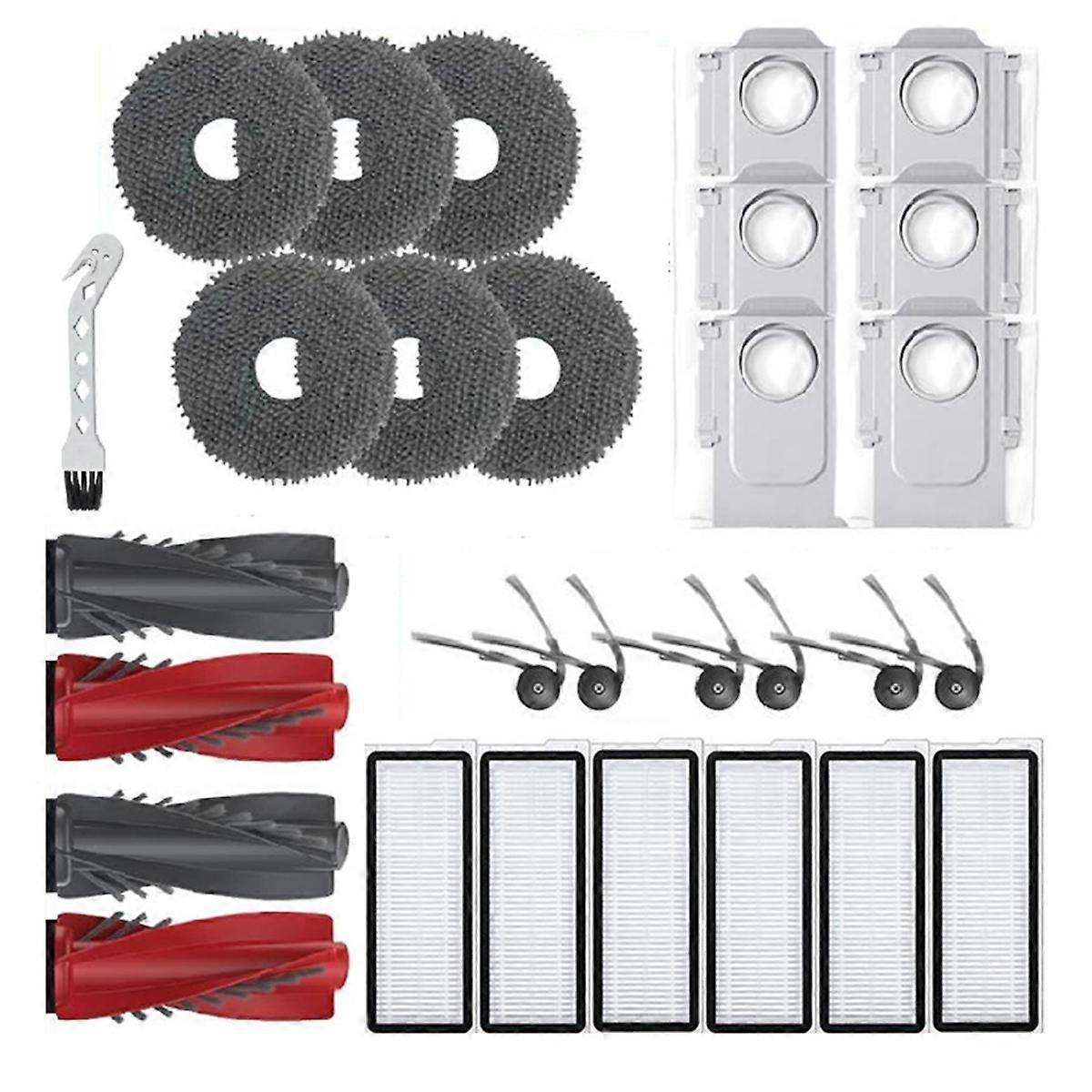 Ersatzteile Für Qrevo 5ae/curv/curv S5x 5a1 5xc Saugroboter: Hauptbürste, Filter Und Staubbeutel.