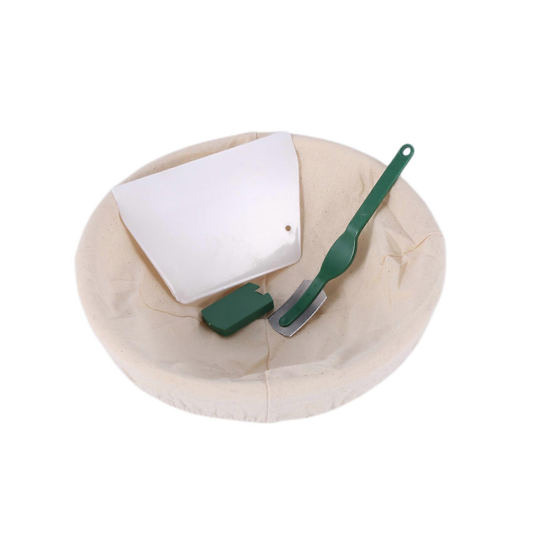 Set Mit 23 Cm (9 Zoll) Großen Gärkörben Für Sauerteigbrot