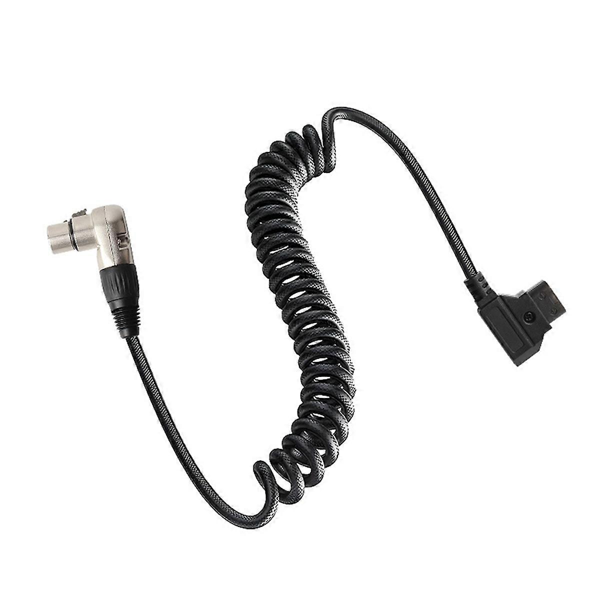 Monitor-stromkabel: D-tap-stecker Auf Xlr-buchse (4-polig) Für Kameras Und Monitore.