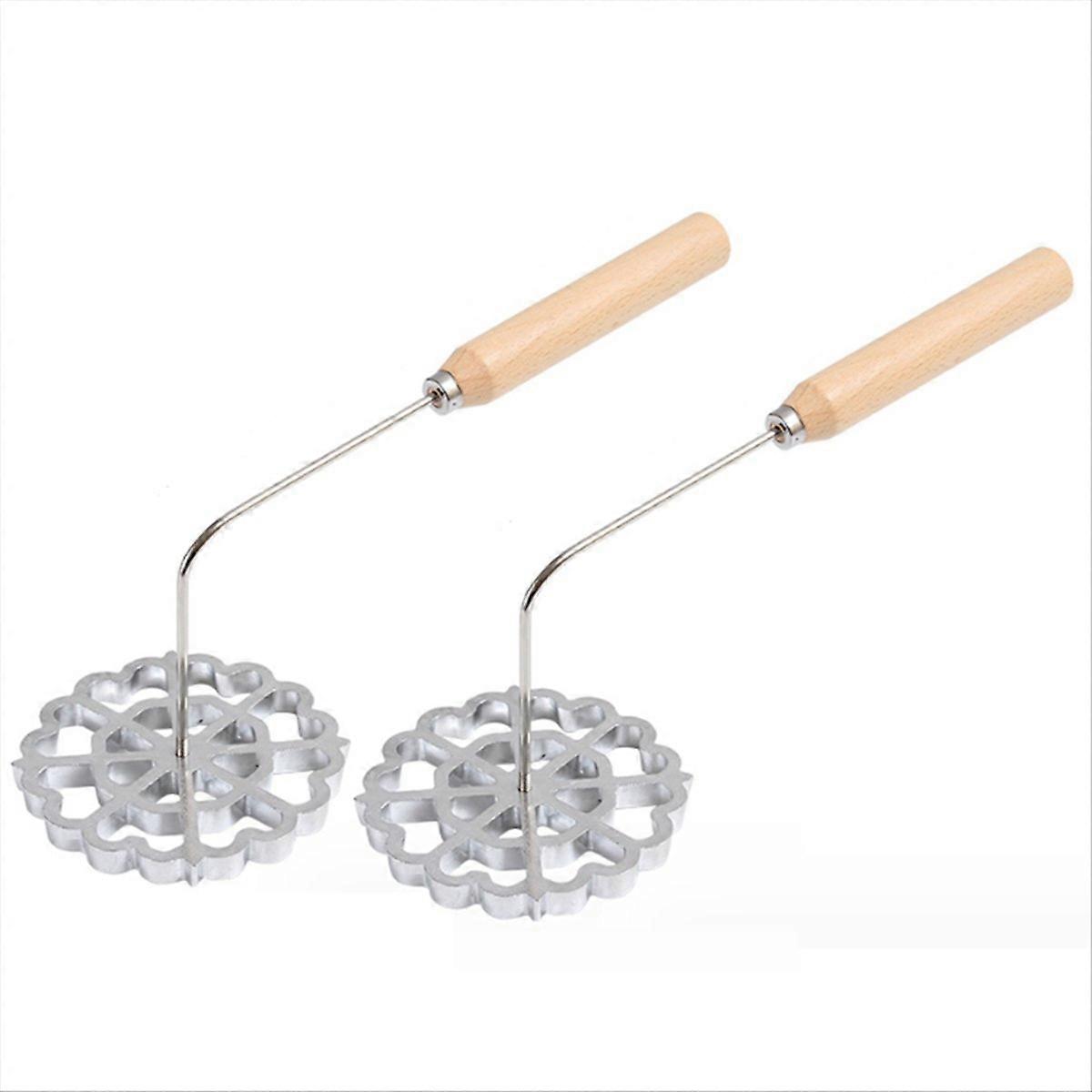 Authentische Buñuelos-form Mit Holzgriff