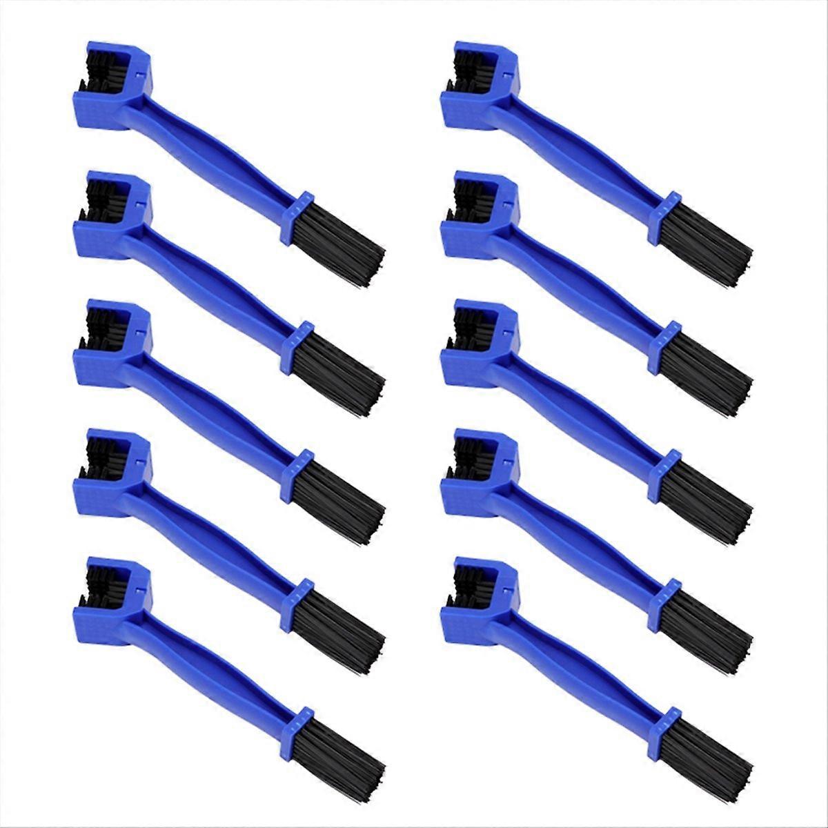 Blaue Bürsten Für Motorrad- Und Fahrradketten