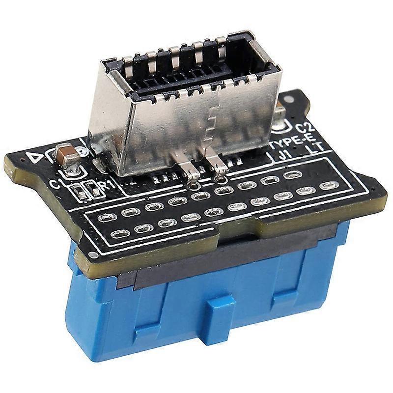 19-polige Usb 3.0-zu-usb 3.1-typ-c-erweiterungskarte Für Computer-motherboards
