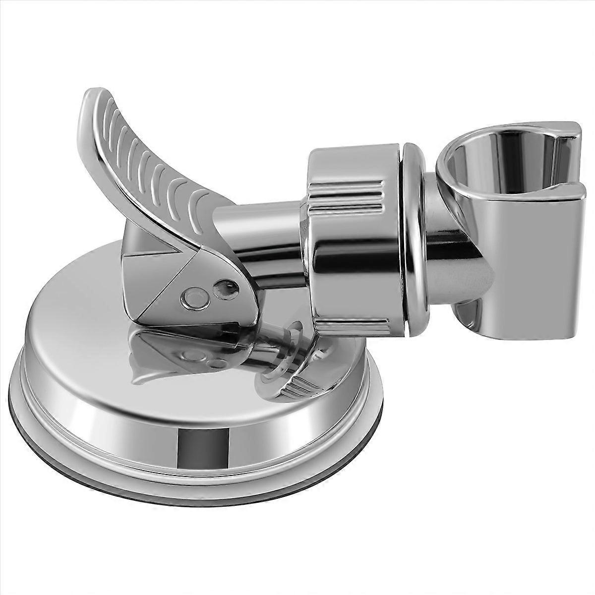 Verstellbare Chrom-wandhalterung Mit Starkem Saugnapf Für Handbrause