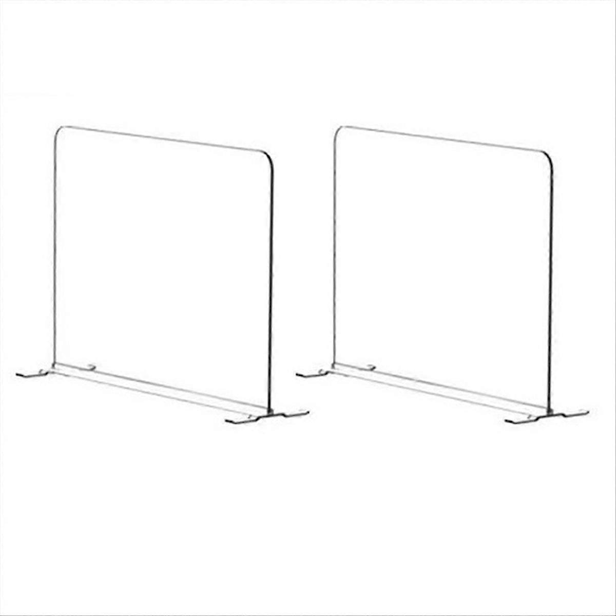 Set Mit 2 Acryl-regalteilern Zur Organisation Des Kleiderschranks