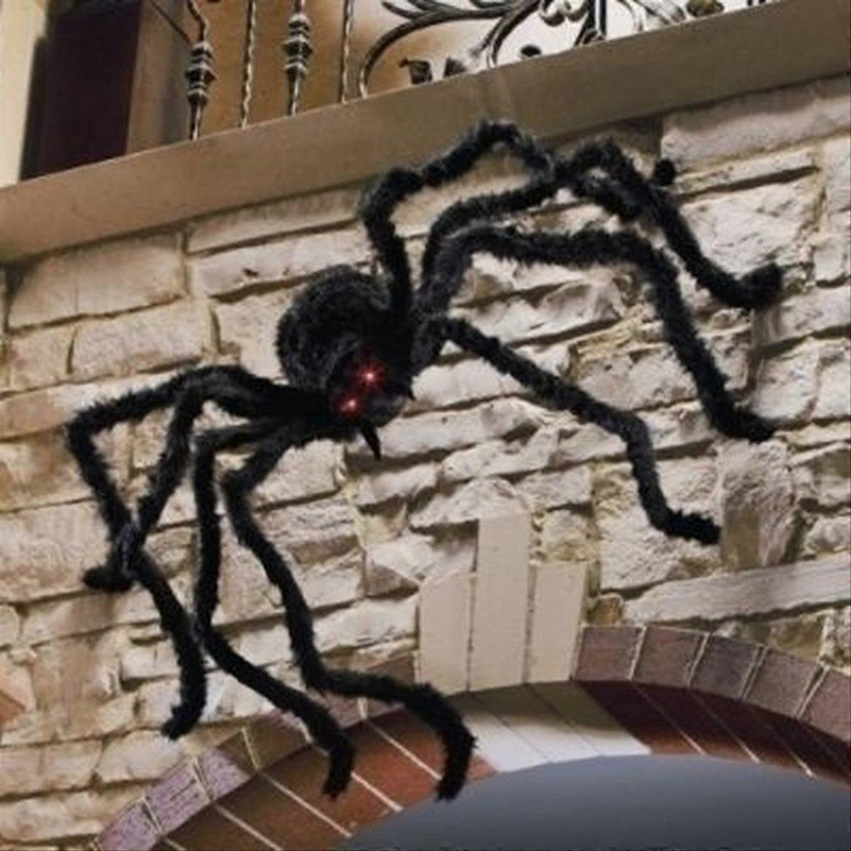 50 Cm Große Riesenspinne Als Halloween-dekoration Für Spukhäuser