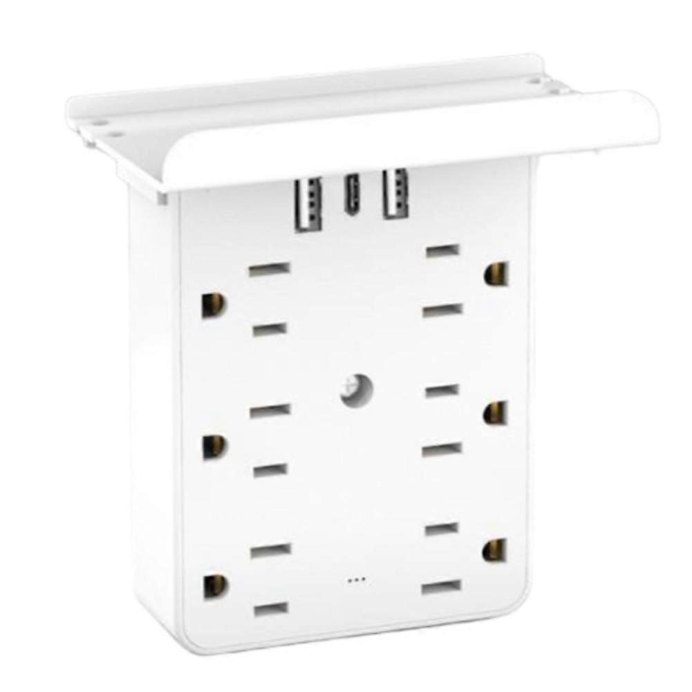 10-in-1-wandsteckdosenleiste Mit Integriertem Nachtlicht, Ideal Für Zuhause Oder Büro (amerikanischer Stecker).