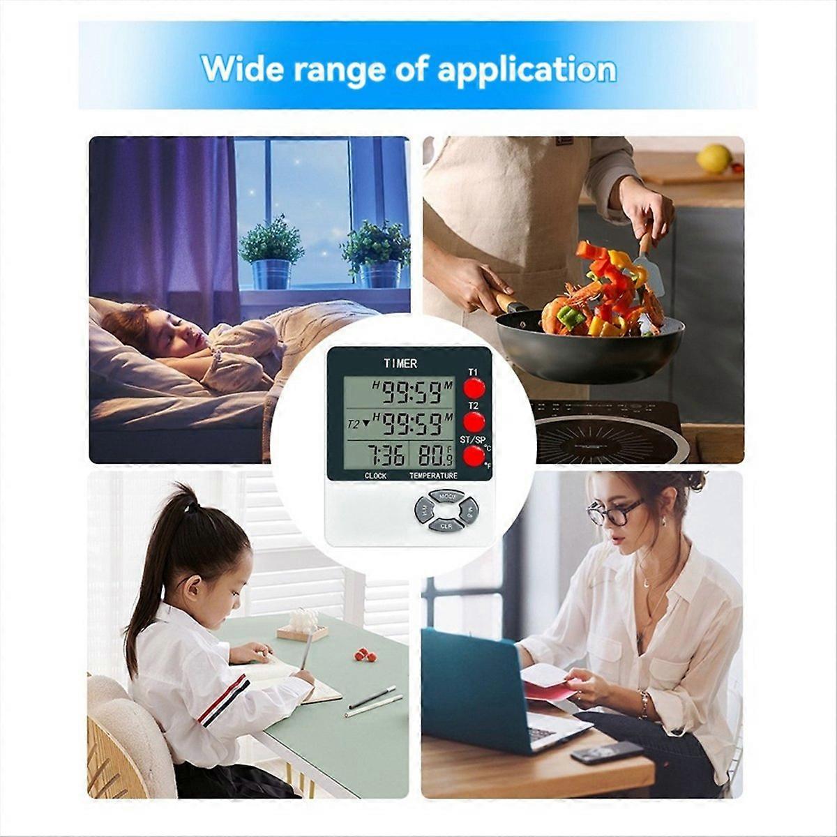 Digitaler Küchentimer Mit Alarm/thermometer