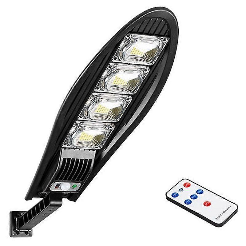 Wasserdichte Solar-straßenleuchte Für Den Außenbereich Mit 168 Leds (verbesserte Version)
