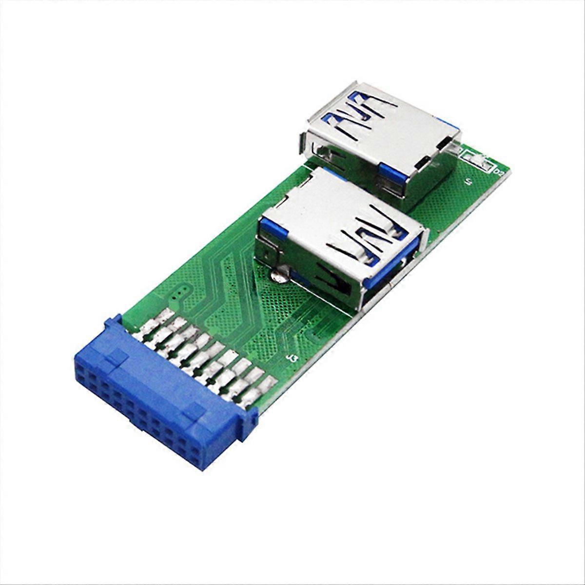 20-polige Weibliche Hauptplatine Für Sk210a Satellitenreceiver, 1-zu-2-port-erweiterung, Integrierter Usb 3.0-adapter