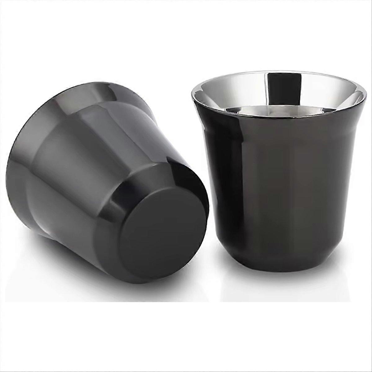Doppelwandige Espressotasse Aus Edelstahl 304, 80 Ml / 2,7 Oz