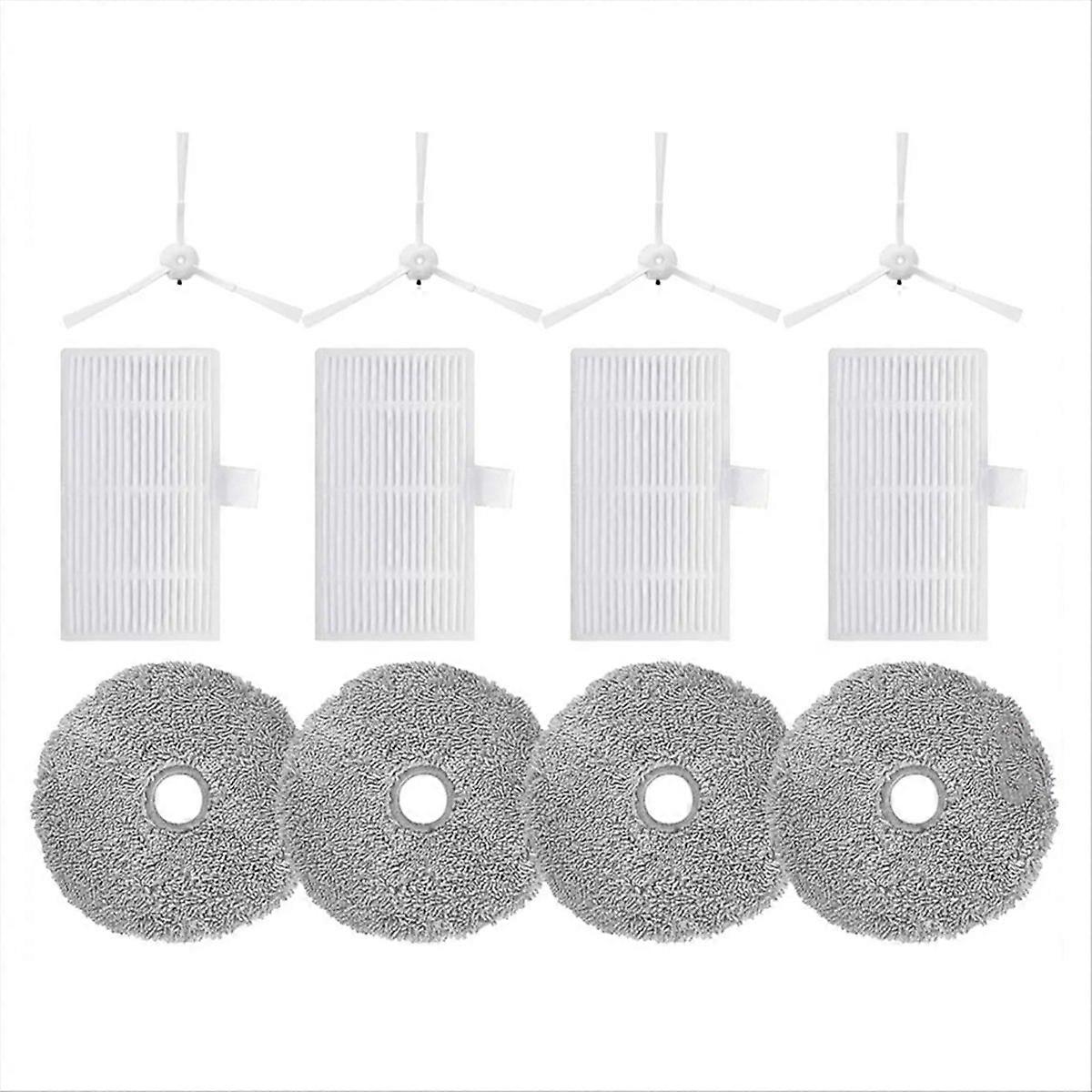 Seitenbürste, Hepa-filter, Reinigungstücher, Ersatzteile