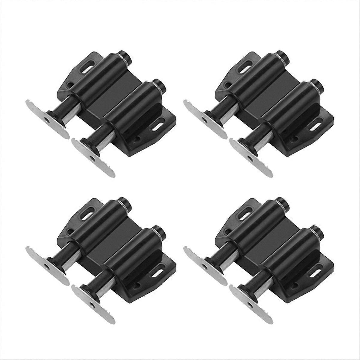 Schwarzer Magnetischer Doppelöffnungs-automatik-rückstellschalter