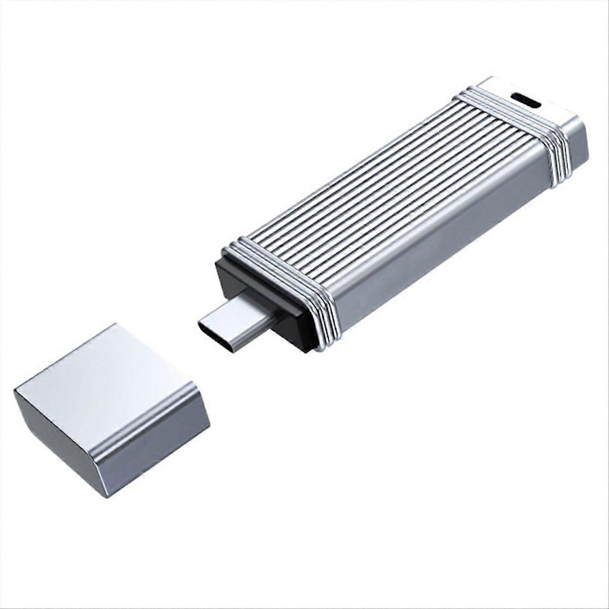 Tragbarer Usb-typ-c-stick, Highspeed-usb-typ-c-stick, 128 Gb Externer Speicher, Usb-stick Aus Metall Für Den Computer