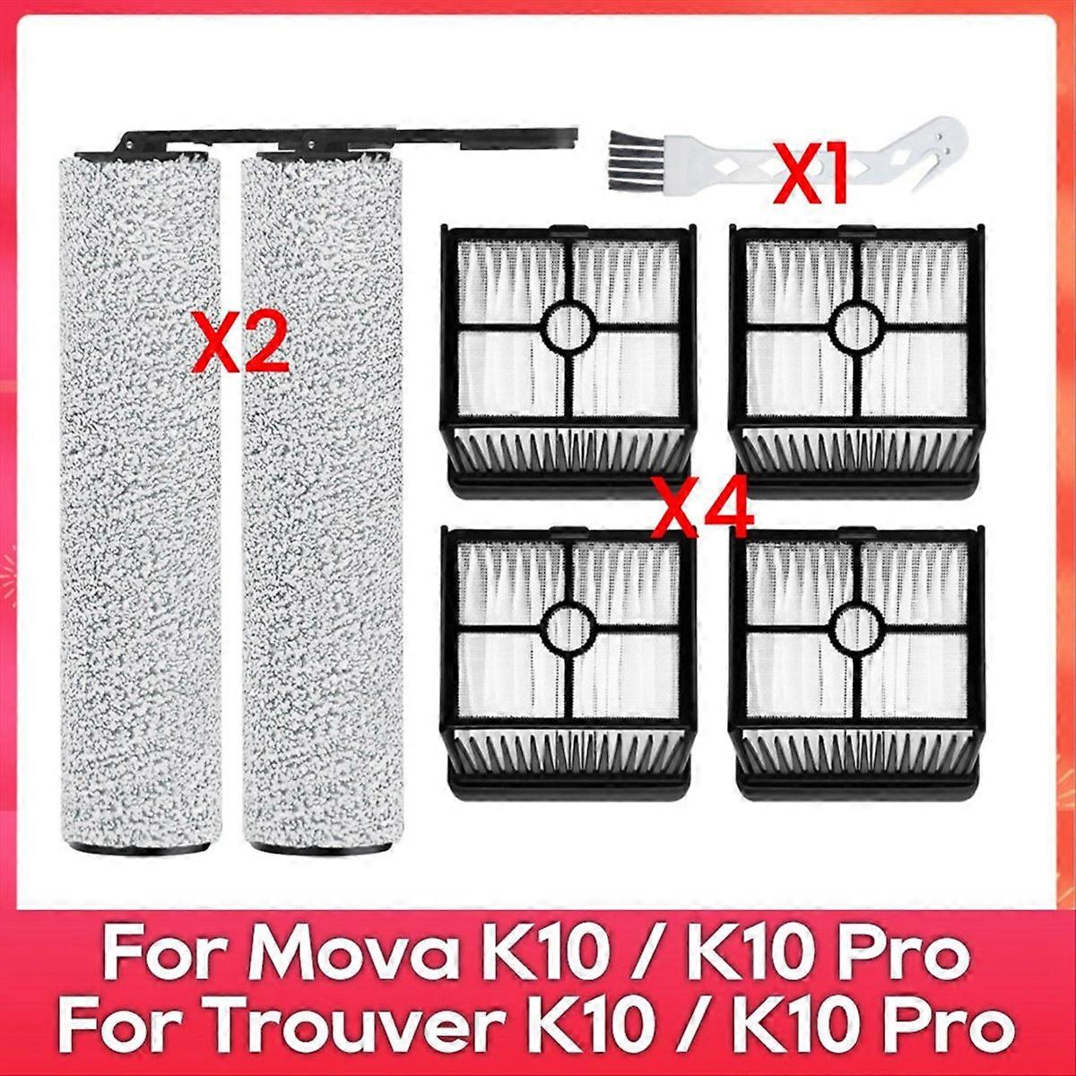 Hepa-filterset Für Die Rotierende Hauptbürste Der Kabellosen Staubsauger Trouver K10 Und K10 Pro (ersatzteile)