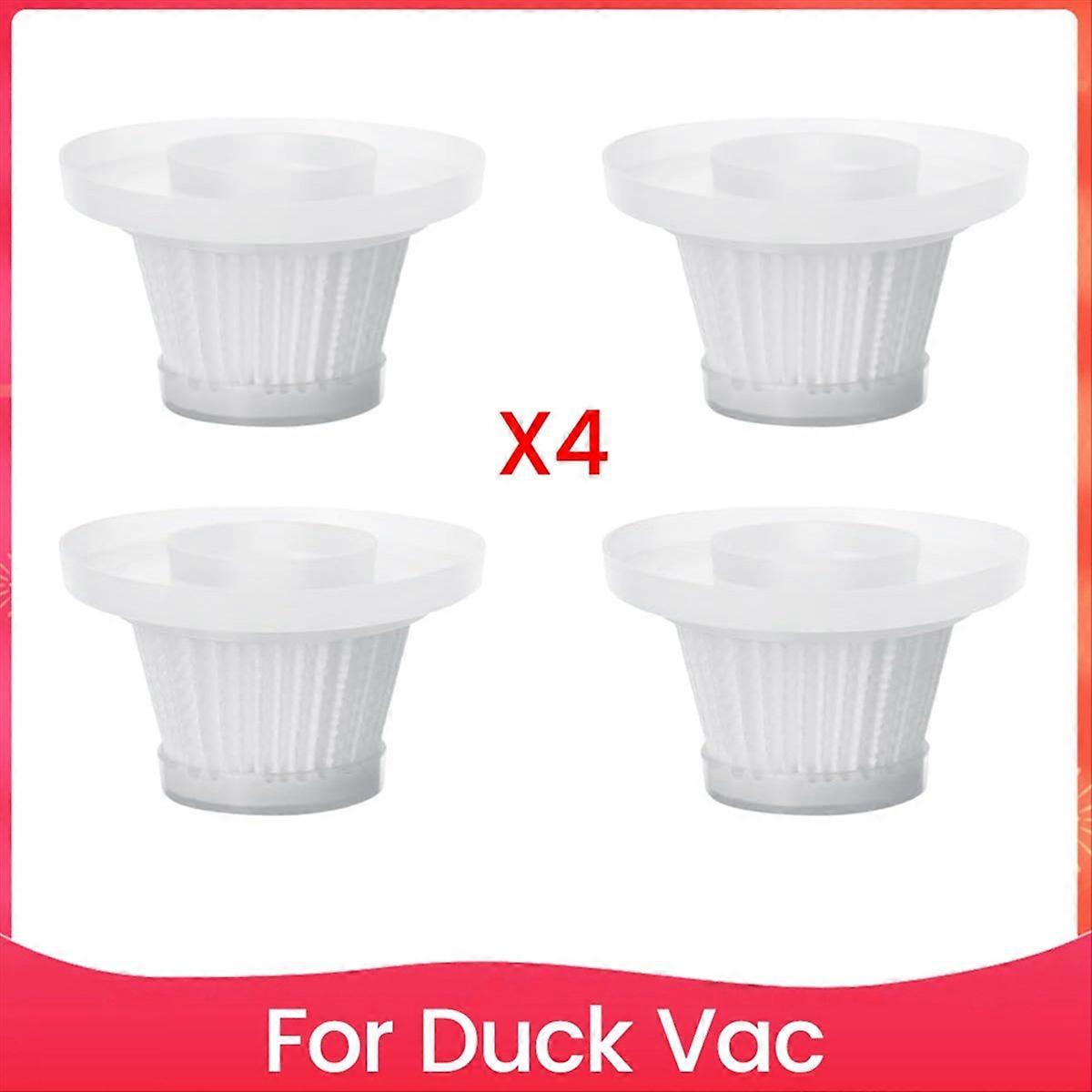 4er-pack Ersatzfilter Für Duck Vac Kompaktstaubsauger, Waschbare Filter, Staubsauger-ersatzteile