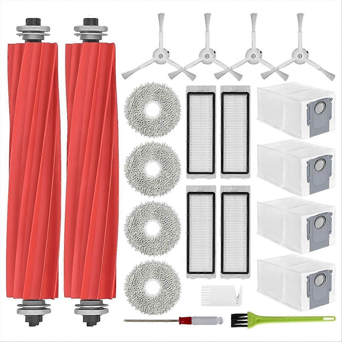 Saugroboter, Seitenbürste, Hepa-filter, Reinigungstuch, Staubbeutel