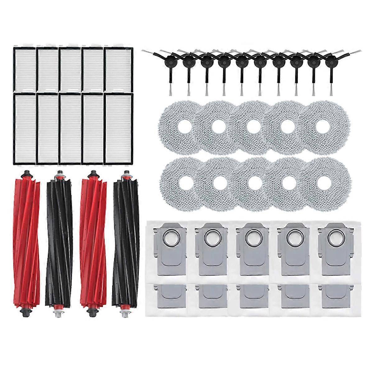 Zubehör Für Die Seitenwalzenbürste Qrevo Master / Qrevo Slim: Hepa-filter, Staubbeutel Und Reinigungstuch