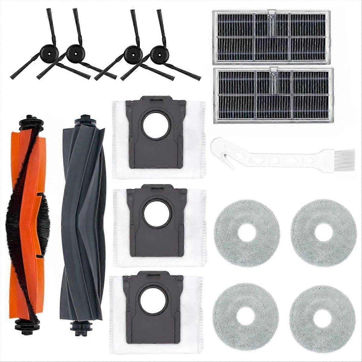 Zubehör Für Den Saugroboter X40 Ultra: Bürsten, Walzen Und Reinigungstücher