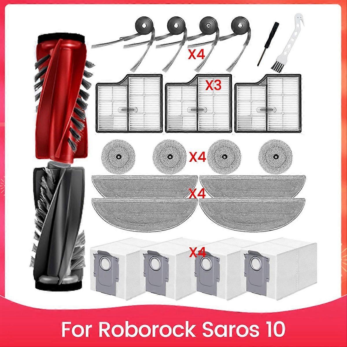 Ersatzteile Für Saros 10 Staubsauger: Hauptbürste, Hepa-filter, Reinigungstücher, Staubbeutel Und Zubehörset