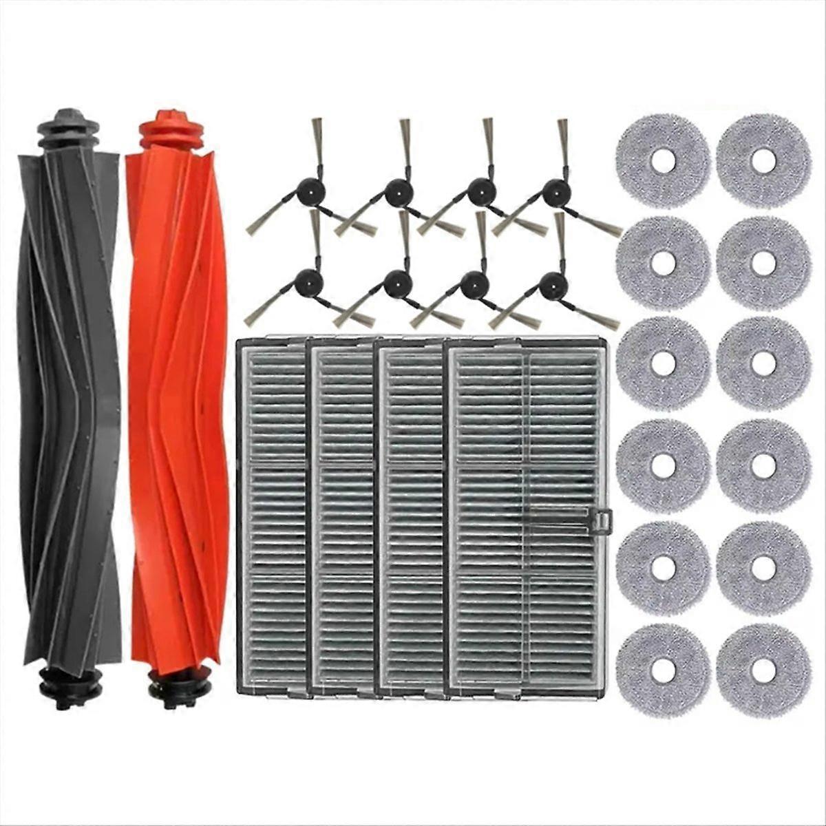 Hauptbürste, Hepa-filter, Ersatztuch, Zubehör