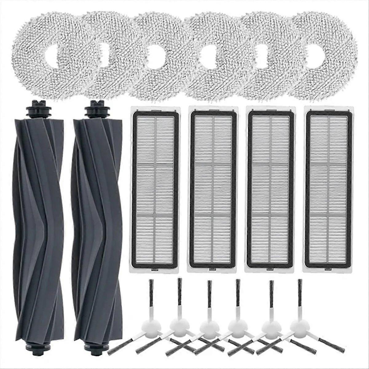 Hauptseitenbürste, Hepa-filter Und Reinigungstuch Für Den X10+ Staubsauger