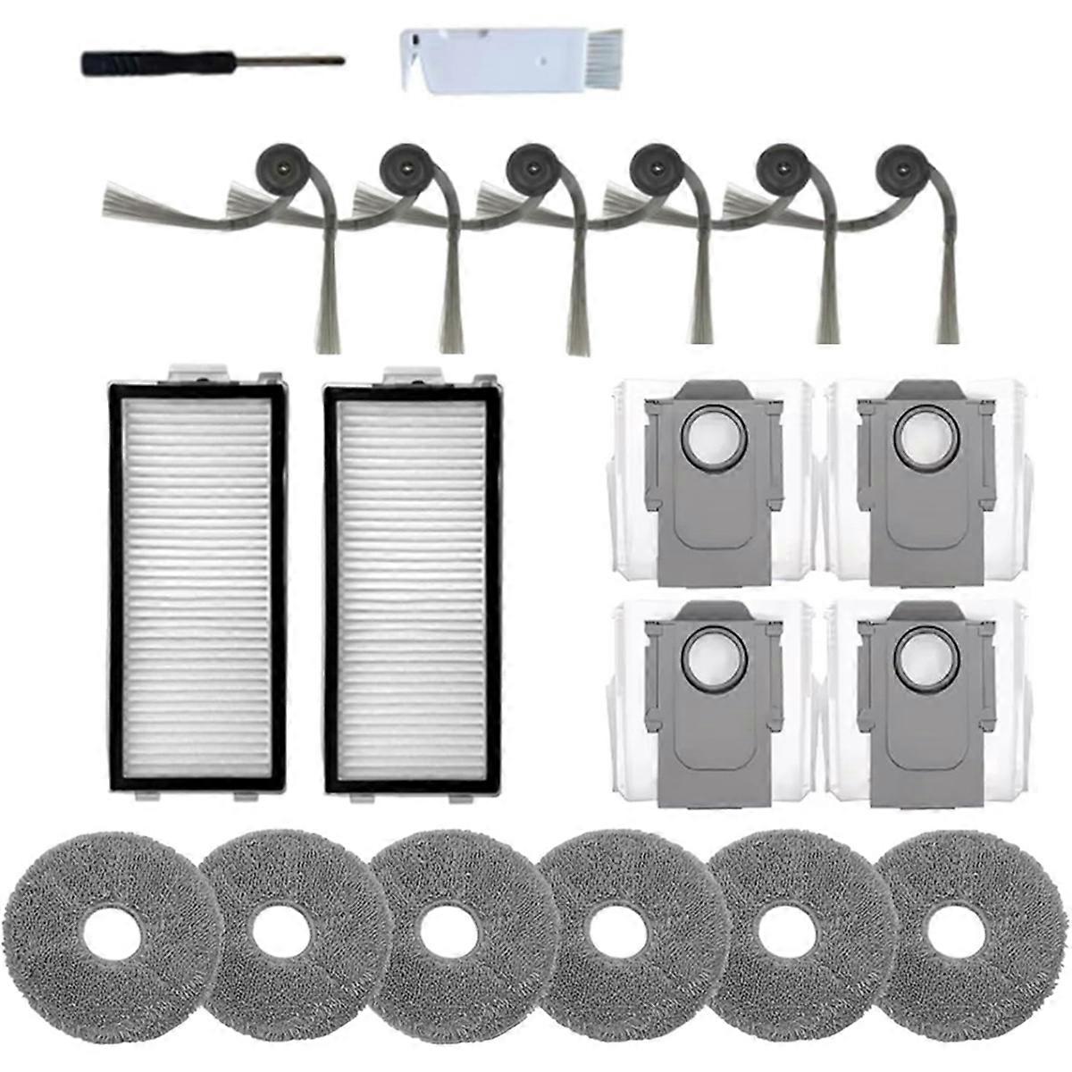 Zubehör Für Saros Z70/saros Z70 Ultra Saugroboter: Seitenbürste, Filter, Reinigungsbeutel, Ersatzteile