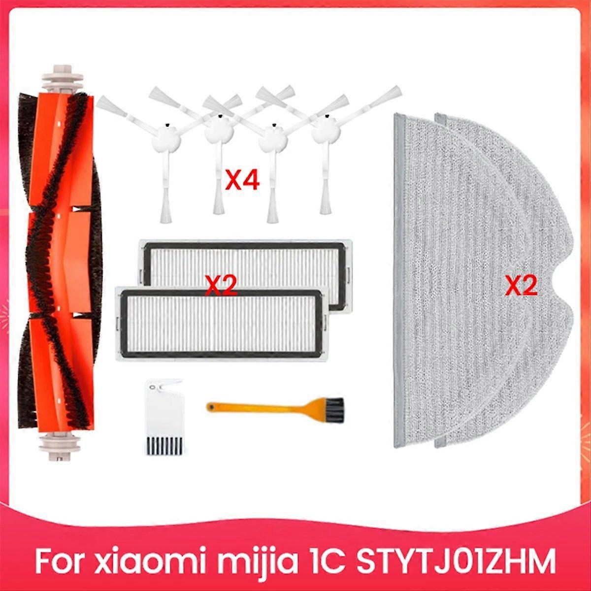 Zubehör Für Den Saugroboter 1c Stytj01zhm: Seitenbürste, Reinigungstuch, Hepa-filter