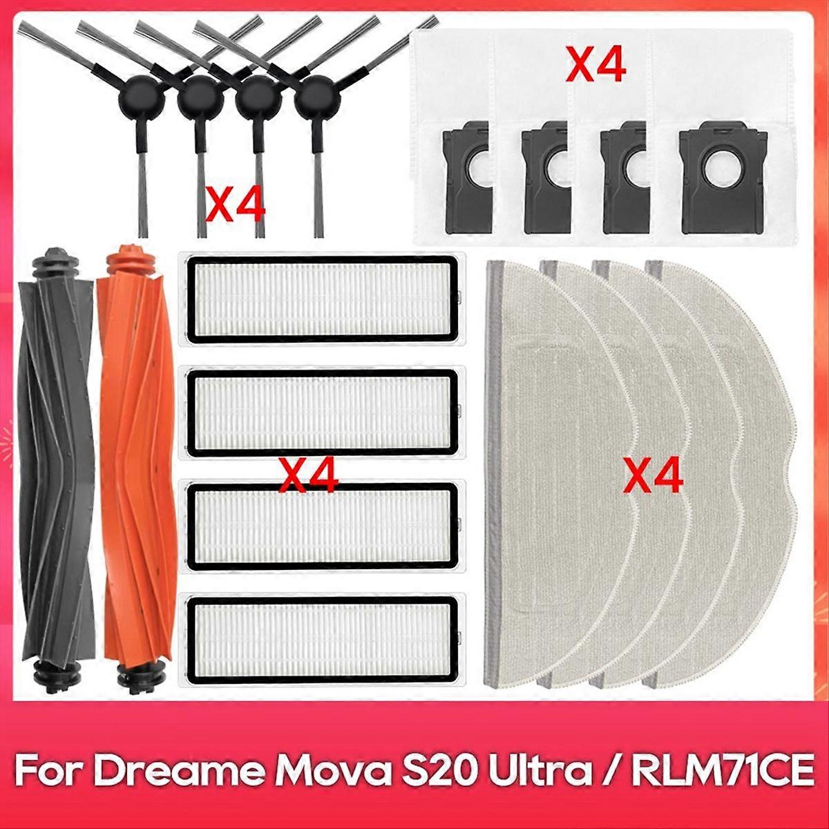 Ersatzteile Für S20 Ultra / Rlm71ce: Hauptbürste, Filter, Reinigungstuch, Staubbeutel Und Zubehör