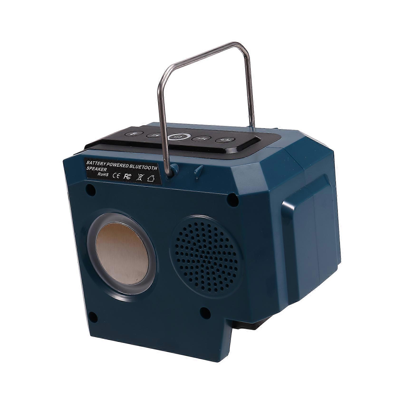 Tragbarer, Kabelloser Bluetooth-lautsprecher, Der Mit Einer 18-v-batterie Betrieben Wird