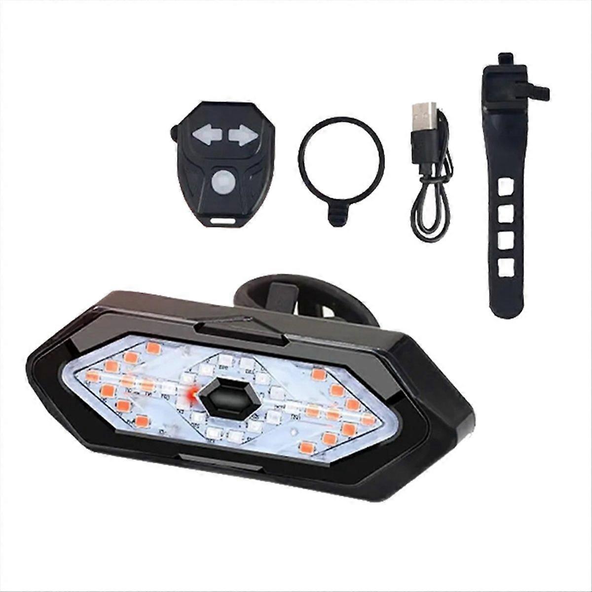 Ferngesteuerte Fahrradblinker, Usb-aufladbare Fahrradrücklichter