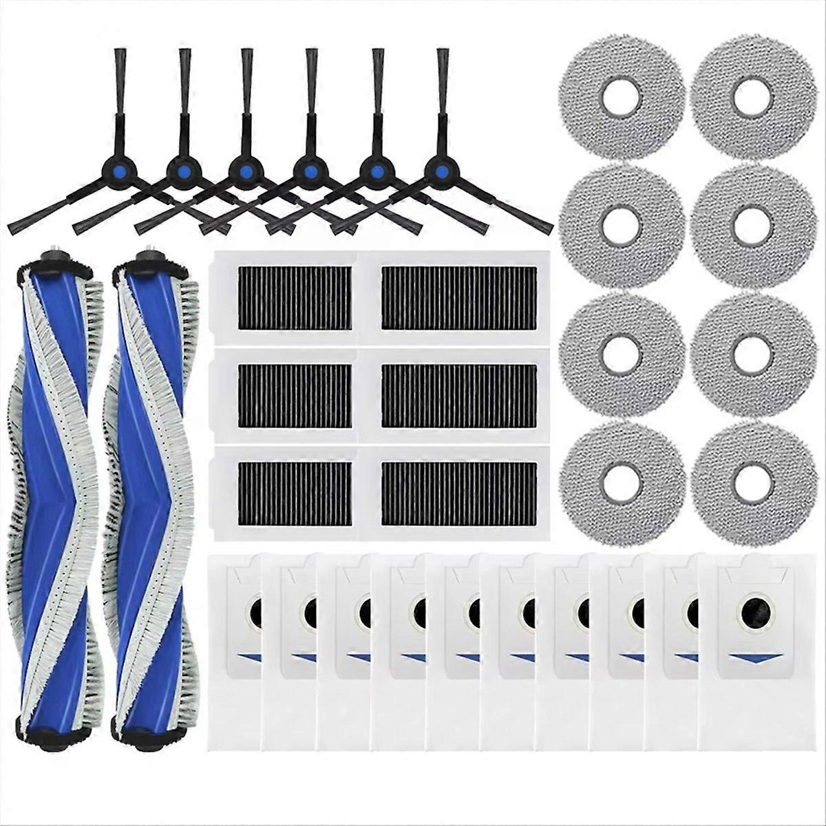 Ersatzteile Für X5 Omni / X5 Pro Omni Saugroboter: Staubbeutel, Hauptbürste, Filter Und Reinigungszubehör.