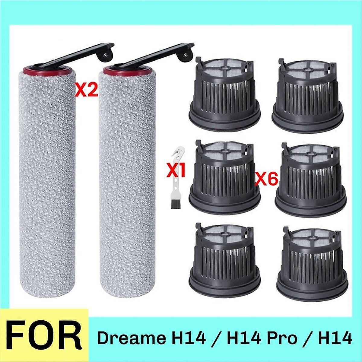 Ersatzteile Für Nass- Und Trockensauger H14 / H14 Pro / H14 Dual: Abwq-rotationsbürste Und Hepa-filter