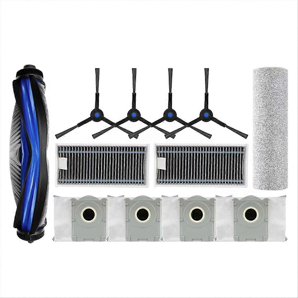 Ersatzteile Für Den Omni X8 Pro Saugroboter: Hauptseitenbürsten, Reinigungstücher, Hepa-filter, Staubbeutel Und Zubehör.