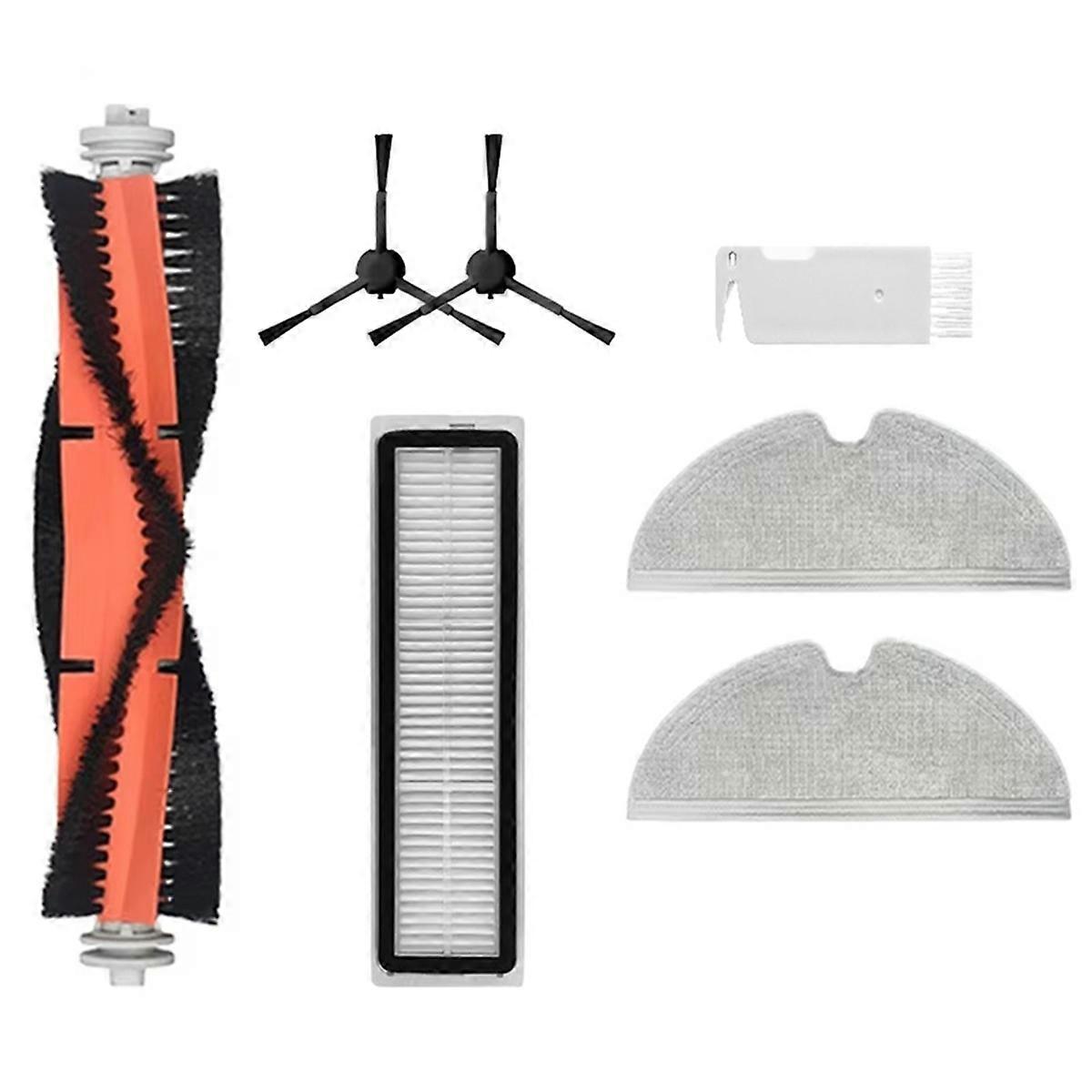 Ersatzteile Und Verbrauchsmaterialien Für D9/d9 Max/l10 Pro Saugroboter: Hauptbürste, Hepa-filter Und Reinigungstuch.