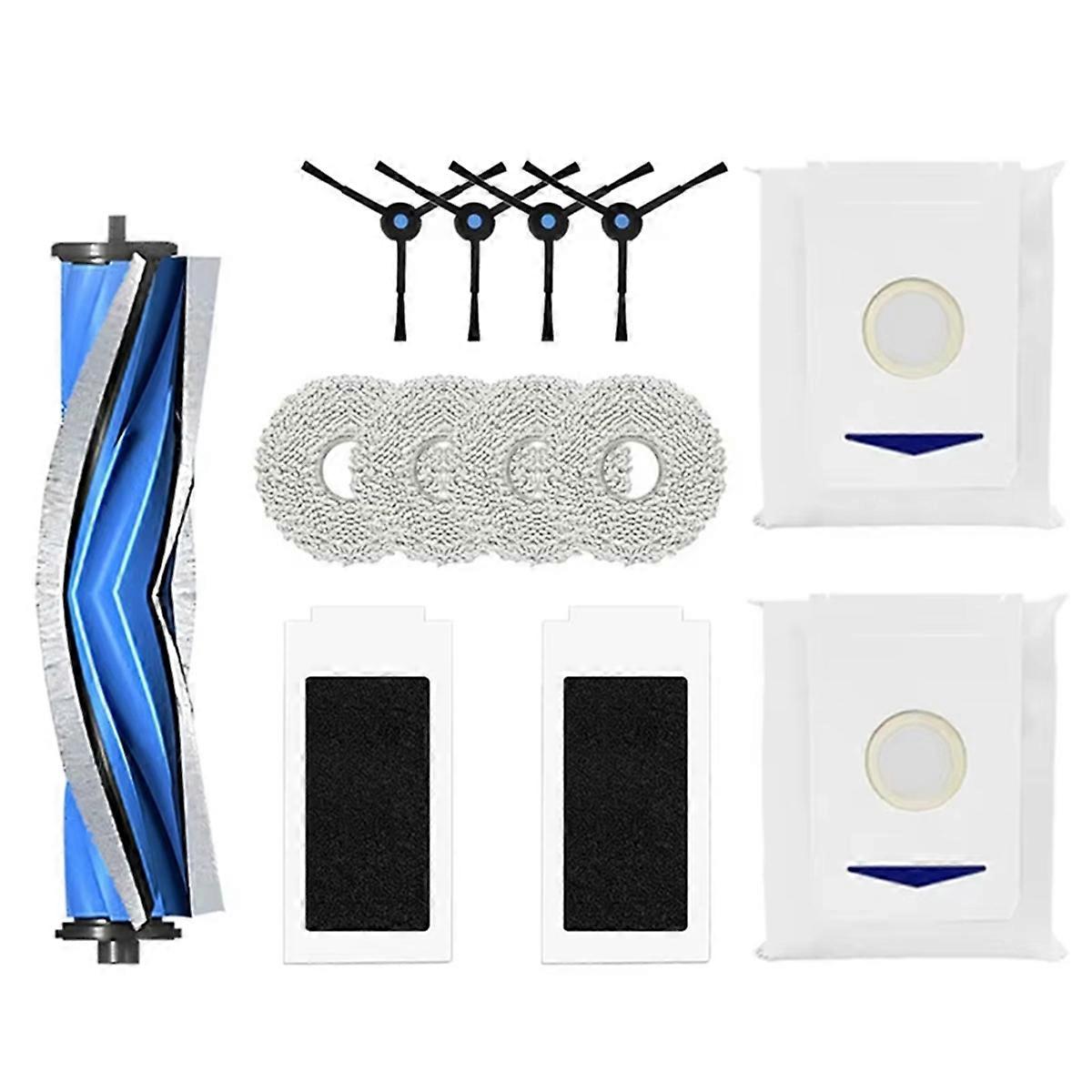 Ersatzteile Für T30 Pro Omni/t30 Omni, Ultra Plus/ Pro+: Hauptwalze, Seitenbürste, Filter, Staubbeutel Und Reinigungstuch