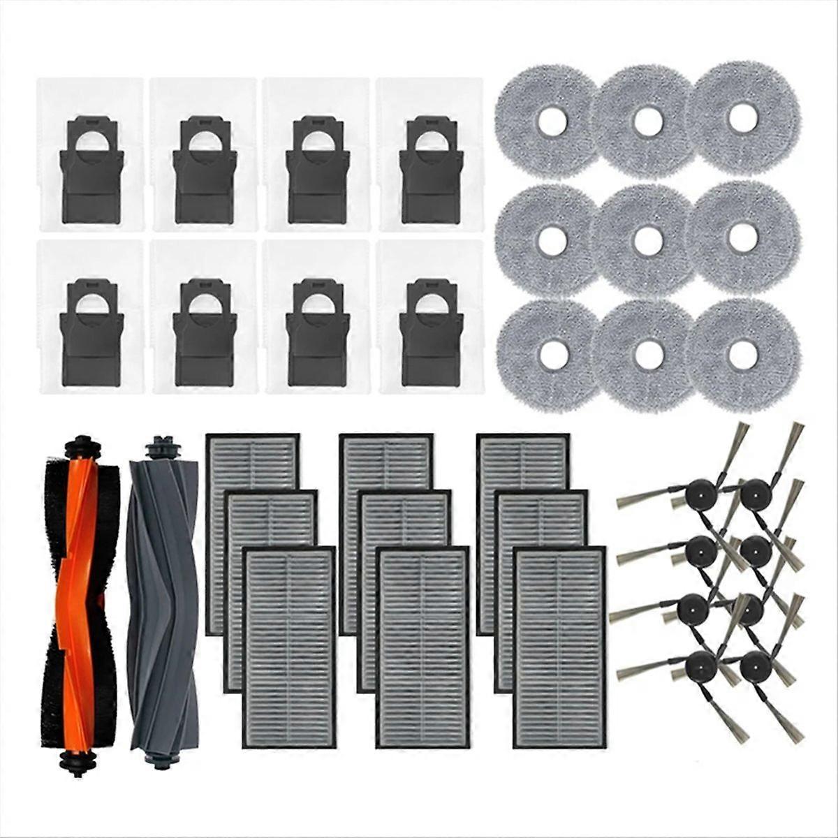 Für Die X40-hauptbürste, Reinigungstücher, Putzlappen, Hepa-filter Und Staubbeutel