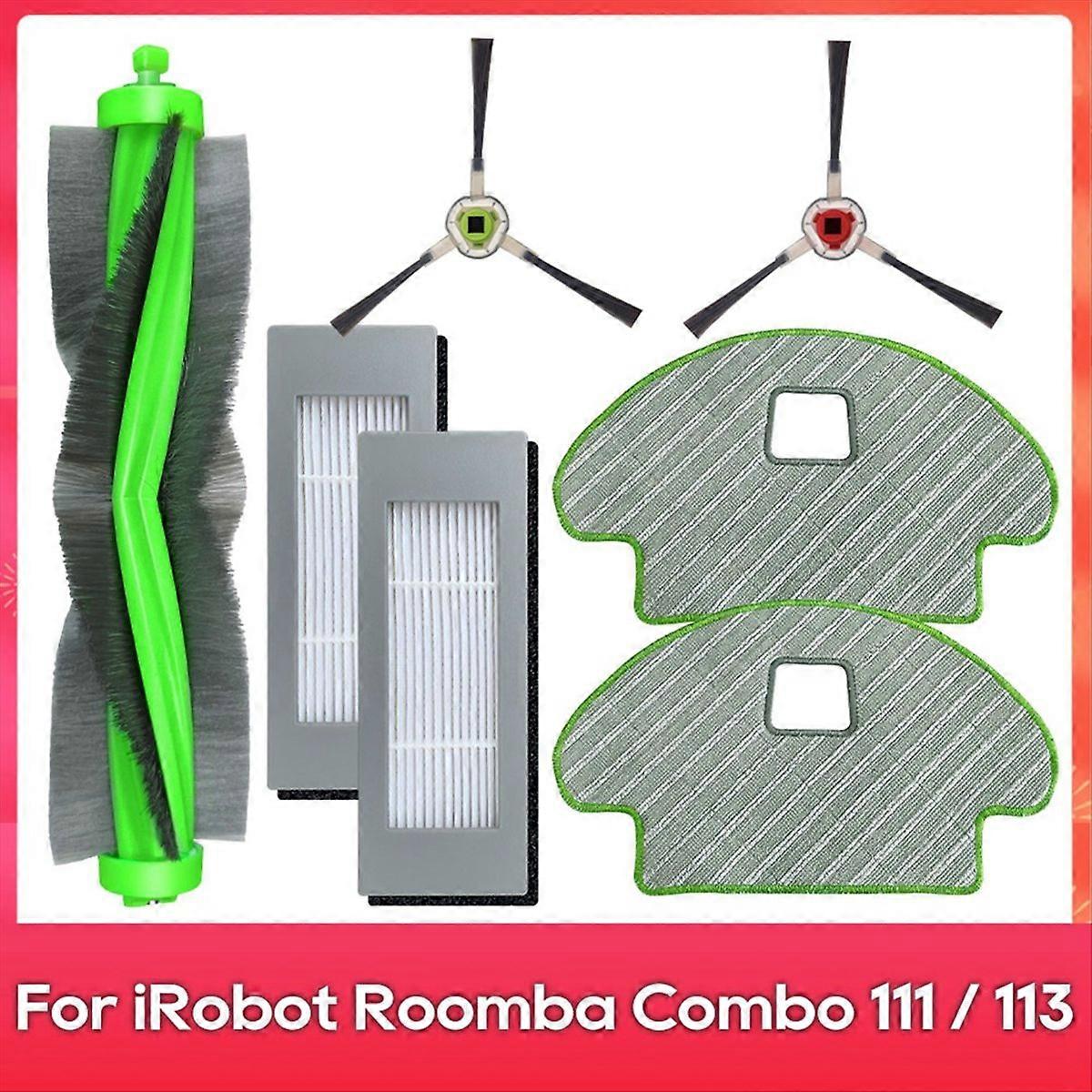Zubehör Für Den Romba Combo 111 / 113 / R113840 Saugroboter: Hauptseitenbürste, Hepa-filter, Reinigungstücher