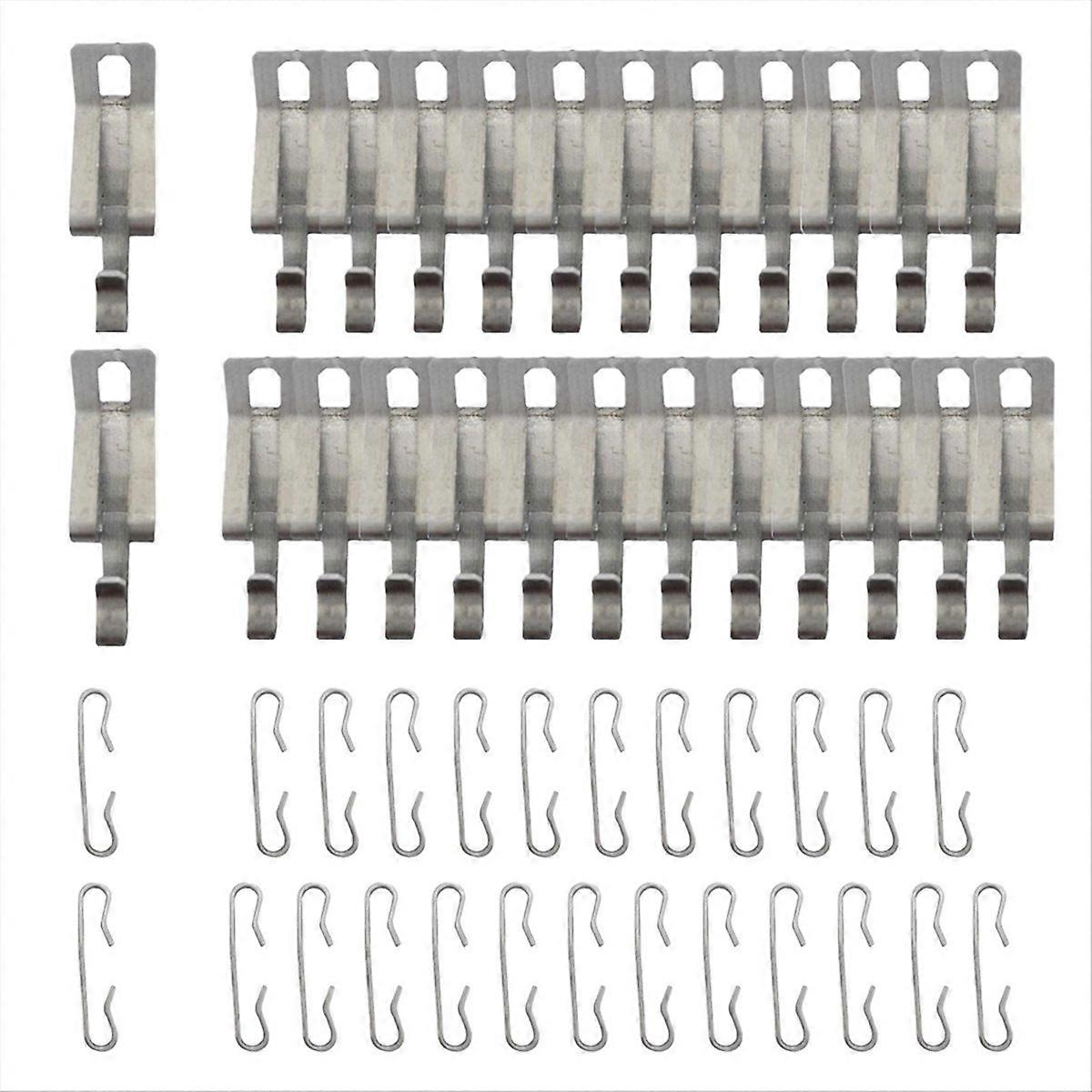 Set Mit 50 Klemmen Und Abstandshaltern Für Dachheizkabel