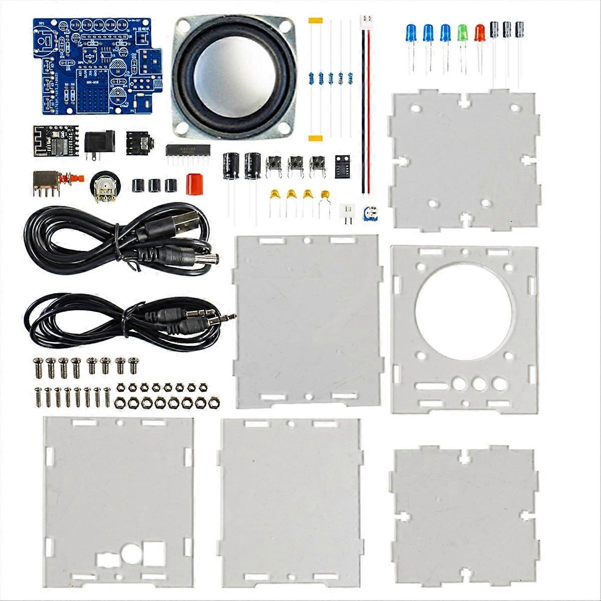Bluetooth-lautsprecher-bausatz Zum Selbermachen – Lötprojekt – Montageanleitung – Elektronische Bauteile Selbst Bauen