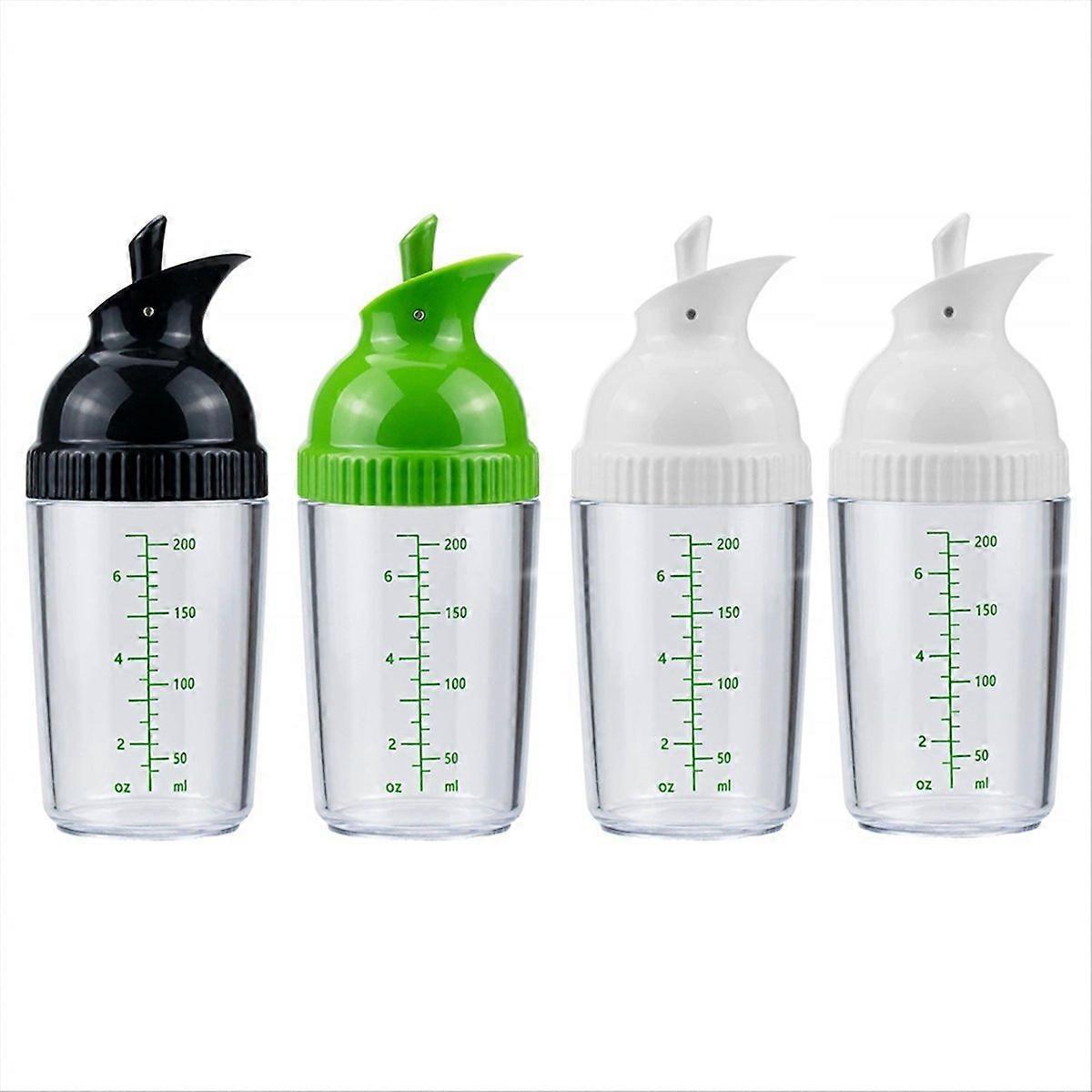 Set Mit 4 Flaschen Zum Mischen Von Salatdressings