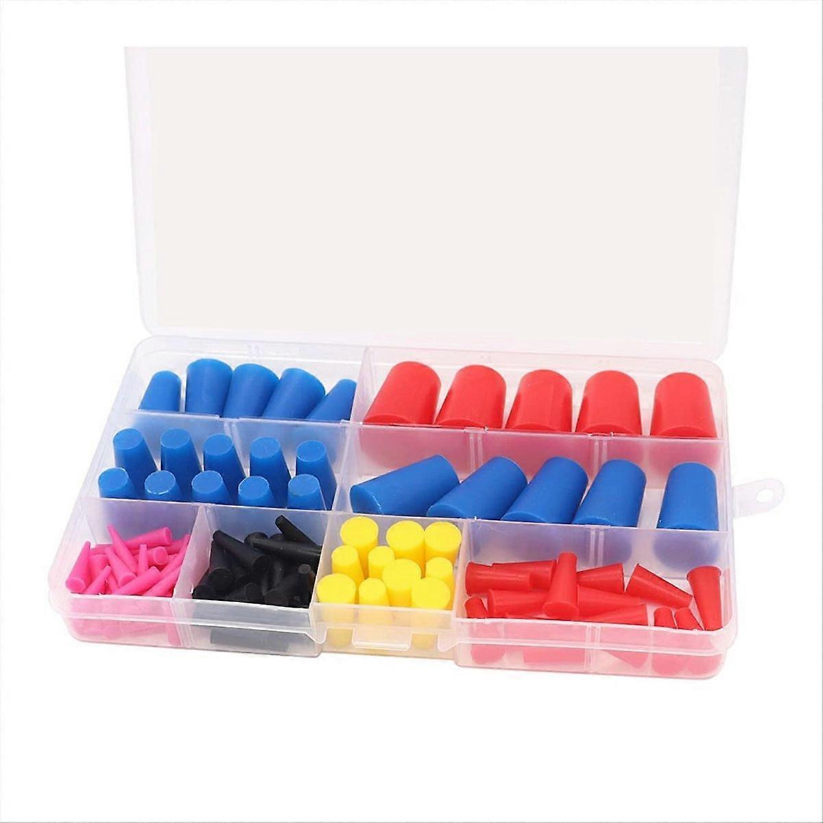 Sortimentssets Mit Konischen Silikonkautschukstopfen Von 1/16" Bis 5/8